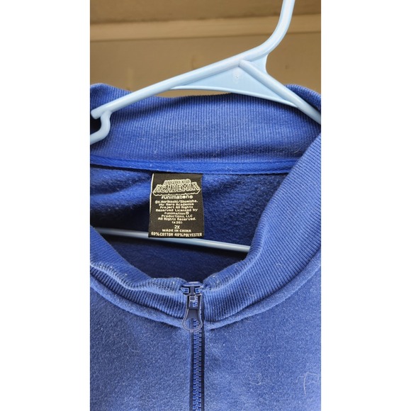 My Hero Academia Jacket Mens 2xl  Blue Full Zip Sweater Funimation Anime - Picture 3 of 5
